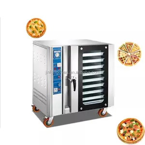 Baking equipment industrial digital 110V electric rotating convection commercial bakery deck oven