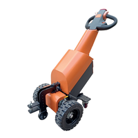 Tracteur de remorquage de bagages d'aéroport de 1 tonne et 1,5 tonne, alimenté par batterie, petit tracteur de remorquage électrique à traction manuelle