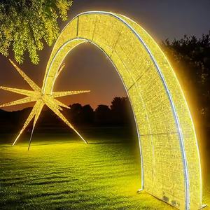 Hotsale في الهواء الطلق للماء IP65 عيد الميلاد ندفة الثلج الزخرفية النحت <span class=keywords><strong>3d</strong></span> ضوء مخصص - Product Image 6