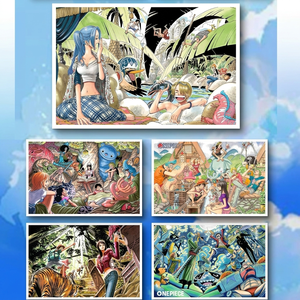 Affiche d'art animé One Piece, carte à collectionner, figurine d'action Luffy Zoro, boîte mystère en gros pour boutique Otaku - Product Image 6