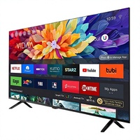 Televisor LED Inteligente Android TV con WiFi 6, Pantalla LCD HDTV de 24 Pulgadas y 60Hz para Entrada de Señal, Pantalla Ancha