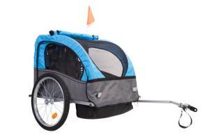 Remorque de vélo pour enfant, porte-enfant pliable à fixation arrière pour VTT avec freins à disque doubles, utilisation parent-enfant pour les voyages - Product Image 2