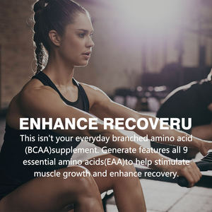 ملصق مخصص يولد مسحوق <span class=keywords><strong>BCAA</strong></span> متفوقة <span class=keywords><strong>BCAA</strong></span> EAA ضخ من أجل بناء العضلات والانتعاش - Product Image 4