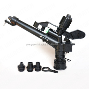 Grand système d'irrigation d'<span class=keywords><strong>arrosage</strong></span> de terres agricoles <span class=keywords><strong>professionnel</strong></span> 1-1/2 "arroseur de grand pistolet en plastique femelle avec longue Distance - Product Image 1