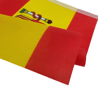Vente en gros de guirlandes de drapeaux personnalisés pour la décoration de célébrations, événements sportifs européens et mondiaux sur le thème de 24 pays