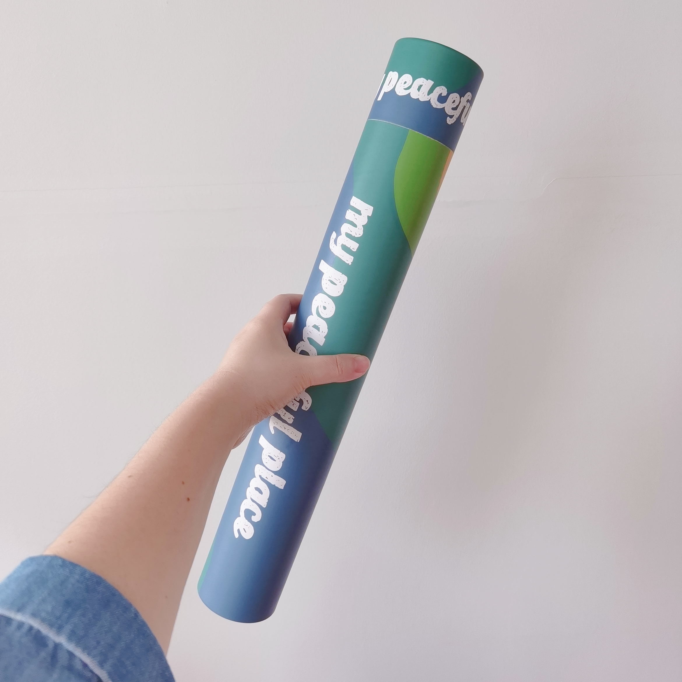 Custom Poster Mailing Tube Kraft Cardboard Mailing Tube for Poster Art Print and Document Shipping