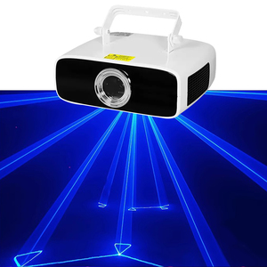 فائقة السطوع 3 واط ليزر RGB كامل اللون شعاع الرسوم المتحركة خط المسح ديسكو دي جي المرحلة تأثير الستار الإضاءة في آلة الضباب - Product Image 3