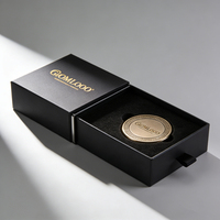Boîte cadeau de luxe, emballage en papier pliable magnétique pour cosmétiques, parfums, bijoux, bougies, thé, coffret cadeau