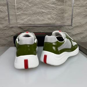 Chaussures de course en daim légères de haute qualité au design luxueux, chaussures de luxe haut de gamme vertes tendance PADDS - Product Image 6