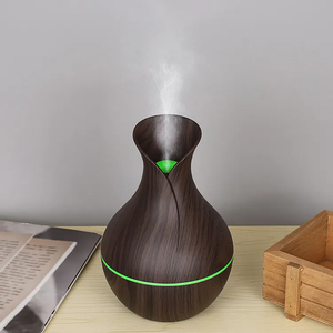 2024 sıcak satıcı 200ml Usb <span class=keywords><strong>Mini</strong></span> nemlendiriciler ev hava nemlendirici difüzör ev için ahşap tahıl ultrasonik Ultrasonic Home Home - Product Image 5