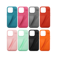 Leyi New Ready Stock Silicone Lip Gloss Phone Cover pour iPhone 16 Pro Max 3D Sports Design TPU Case avec Perfect Fit Plus Model