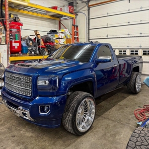 Jantes de camion polies forgées concaves Sy-3066 personnalisées 24x14 26x14 28x16 30x16 pour pick-up 8x165.1 8x170 8x180 pour 2500 <span class=keywords><strong>3500</strong></span> - Product Image 4