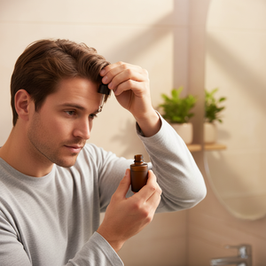 Sérum de croissance capillaire à base de plantes OEM, traitement anti-chute, favorise la repousse des cheveux, nourrissant, hommes femmes, romarin biologique, formule 2 en 1 - Product Image 5