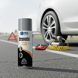 Produit de réparation et d'étanchéité pour pneus, liquide de réparation d'urgence pour <span class=keywords><strong>crevaison</strong></span>, remplissage automatique, aérosol scellant pour roues - Product Image 2