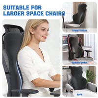 Coussin de soutien lombaire et coccygien extra-dense multi-zones pour sciatique, zéro pression, pour posture assise, fauteuil roulant et fauteuil inclinable
