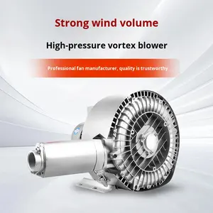 Dubbele impeller hogedruk vortex ventilator visvijver kweek zuurstofvoorziening industriële 380V krachtige roerende vacuümpomp luchtmotor - Product Image 4