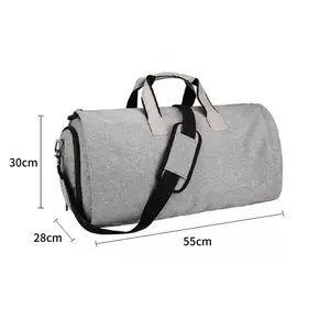 Sac de costume à logo personnalisé sacs de voyage pliables pour hommes