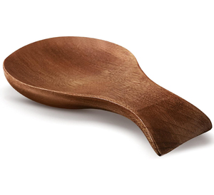 Portacucchiaio in Legno di Acacia per Piano Cottura, Supporto in Bambù per Spatole, Portacucchiaio da Cucina per Piano di Lavoro, Moderno - Product Image 1