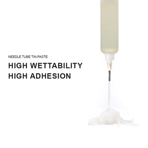 Pâte à souder liquide sans plomb, sans halogène, à base <span class=keywords><strong>de</strong></span> colophane, 10CC, activité sans nettoyage, UV 559, soudage à basse température, pour plastique, <span class=keywords><strong>seringue</strong></span> - Product Image 3