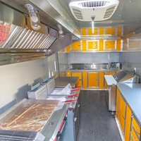Remorque alimentaire mobile Truwin 160"D x 80"W entièrement équipée et personnalisée en aluminium pour BBQ, snacks, pizzas, hot-dogs et restauration rapide