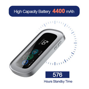 Nuevo punto de acceso 5G Dispositivos Wi-Fi portátiles Lte Pocket Wifi Enrutador inalámbrico Mifis Soporte B3/5/40 para traducción de <span class=keywords><strong>viajes</strong></span> o reuniones - Product Image 3