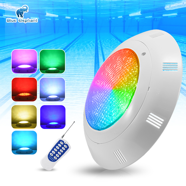 35W IP68 Waterproof RGB LED Pool Light with Remote Control 12V Underwater Swimming Pool Lighting High CRI 95 & Dimmable
