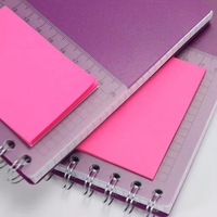 Carnet à spirale créatif avec couverture en PP, autocollant personnalisé avec logo, papier cadeau, impression UV, prix fabricant