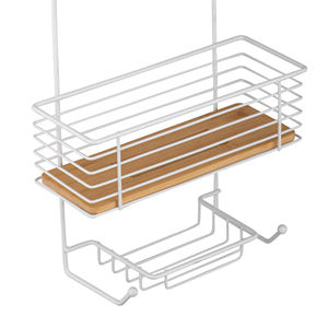 Moderno Estante de Ducha de Doble Nivel de Acero Inoxidable, Impermeable, para Colgar en la Pared del Baño, para Almacenamiento y Exhibición de Artículos de Aseo - Product Image 5