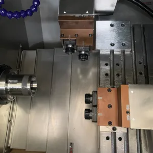 Cnc Torna Metal Torna makinesi eğimli yatak çete tipi CNC Torna makinesi çin Metal çalışma için yüksek hassasiyetli CNC makinesi