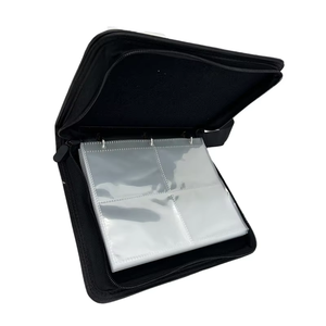 160 + tarjetero Kpop Mini álbum de fotos con 4 bolsillos personalizado Pokemone Card Binder PU Cover - Product Image 2