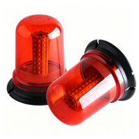 Balise LED 80W, 3 modes stroboscopiques, lumière d'avertissement, fixation magnétique à vis, boîtier en polycarbonate, lumière clignotante ambre, alerte de sécurité pour véhicule