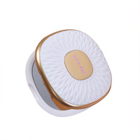 Miroir de Maquillage Portable de Voyage, Outil Cosmétique, Miroir Grossissant Pliable à Double Poche, Petit Miroir de Maquillage à Main