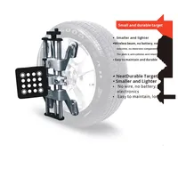 Dernière machine d'alignement de roues 3D PRO 5G, aligneur de roues de voiture entièrement automatique, alignement des quatre roues V6 220 tr/min, équilibrage des roues jusqu'à 75 kg