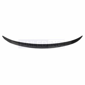 Aileron de style MP pour berline Série 3 2012-2018 F30 <span class=keywords><strong>320i</strong></span> 325i 330i, becquet de coffre arrière, ABS noir brillant, aspect fibre de carbone - Product Image 5