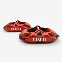 KLAKLE Pièces de frein auto Étrier de frein sport 9200 Jante avant R18 pour Peugeot 206 Tuning