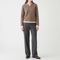 Pull en cachemire pur pour femme, col rond, vêtements d'hiver de luxe, service OEM disponible