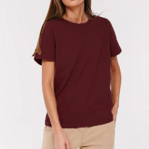 Custom logo Wholesale Oversized Plain Dtg Print Designer Tshirt <b>Women</b> <b>Black</b> White 100% Cotton <b>T</b>-<b>shirts</b> Manufacturer for Unisex - Product Image 6