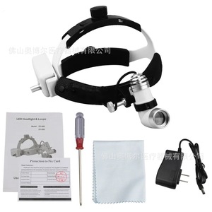 Led Headlight For Loupe 5W Spot Hd Lens <b>Wireless</b> Battery Dental Surgical Examination <b>Lighting</b> - Product Image 4