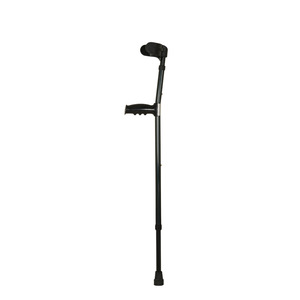 Bastón telescópico de aleación de aluminio ajustable para ancianos, ayuda para la movilidad, color negro - Product Image 1