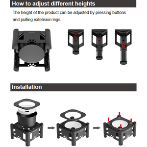 مرتفعات قابل للتعديل بطيئة السلطانية لتغذية جديد تصميم اختراع في الصين - Product Image 3