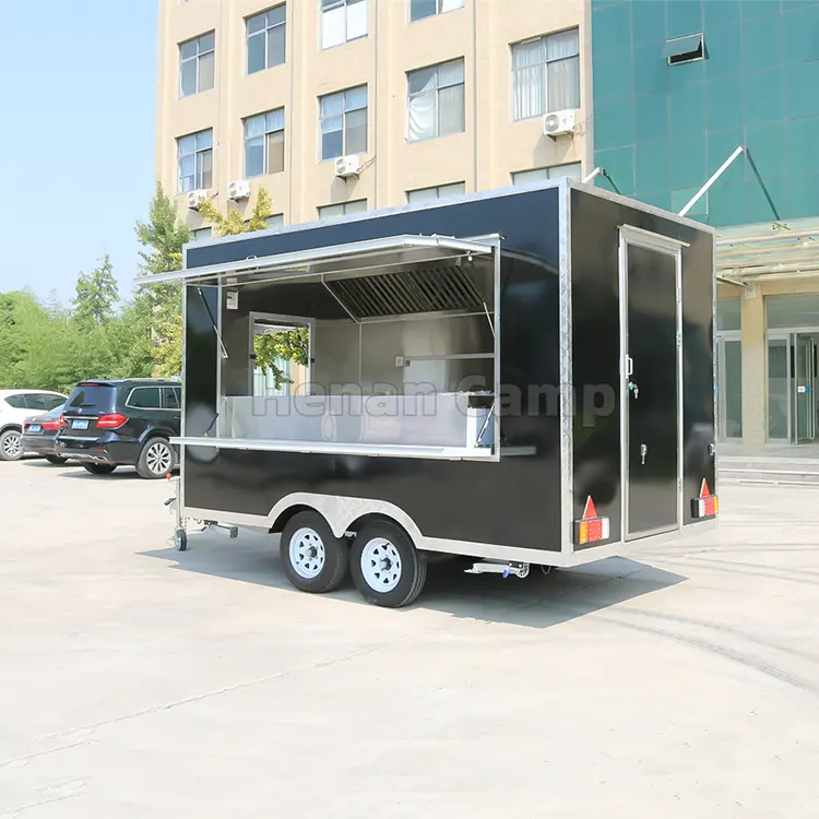عربة تقديم طعام الشارع CAMP comercial عربة تقديم طعام متنقلة للبطاطس المقلية شاحنة تقديم طعام مطعم مجهز بالكامل