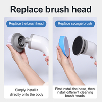 Ensemble de brosses de nettoyage électriques pour perceuse, en plastique ABS, pour la vente en gros