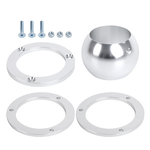 Support de colonne de direction à rotule avec base rotative de 2 pouces pour installation au sol, pour mise à niveau et rénovation - Product Image 5