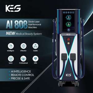 جهاز إزالة الشعر بالليزر الطبي KES 808nm + ليزر Diode جهاز إزالة الشعر لإزالة الشعر بشكل دائم - Product Image 1