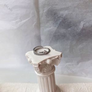 Dylam Latest New Design Jewelry Minimalist Low MOQ Hot Selling <b>Dainty</b> S925 Sterling Silver Engagement <b>Rings</b> Design for Women - Product Image 4