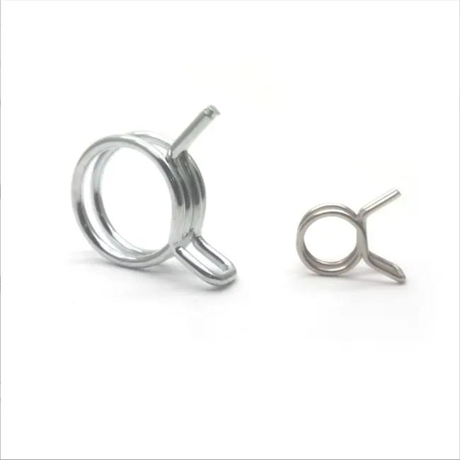 Stainless Steel Forming Coil Single Wire Torsion Spring Type Ring Hose Clamp For Fuel Line