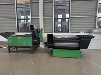 Machine de granulation plastique PP PE EPE, extrudeuse de pelletisation intégrée à vis simple pour le recyclage des films PP PE et de la mousse EPE