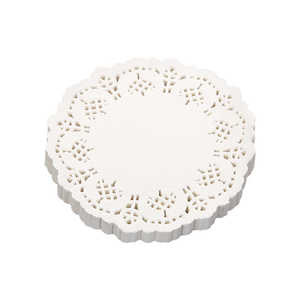 250 pièces de napperons ronds en dentelle blanche, sous-verres, napperons de <span class=keywords><strong>table</strong></span>, napperons à gâteau, napperons en papier, pour emballage cadeau de mariage, décoration de <span class=keywords><strong>table</strong></span> d'anniversaire et de Noël, et projets DIY - Product Image 3