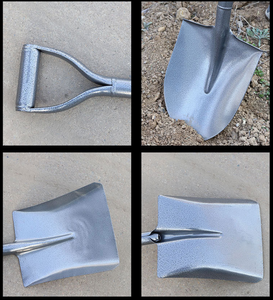 พลั่วเหล็กคาร์บอนสำหรับทำสวน ทำไร่ ทำสวนครัว เครื่องมือโลหะ DIY - Product Image 2
