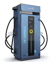 HMhipech Nouveau chargeur rapide DC pour véhicules électriques 120 kW Protection IP55 Compatible OCPP 1.6/2.0 Modèle portable SF4-080-2 Câble de 5 m Multi-standards